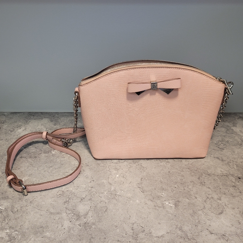 Anne Klein Light Pink Crossbody Bag